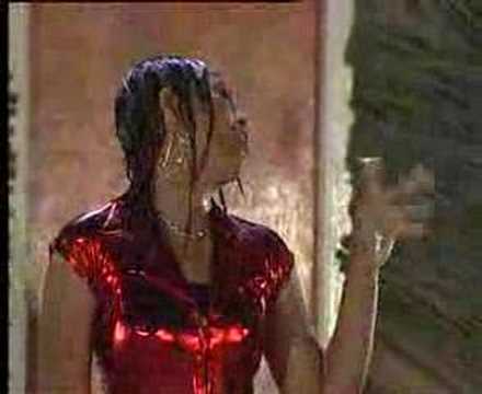 on the beach in the rain