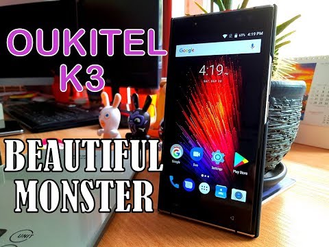 Oukitel K3 Review (Hands-On) Beautiful Big Battery Monster with 4 Cameras