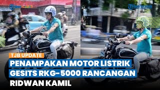 Intip PENAMPAKAN Motor Listrik Gesits RKG 5000 Hasil Rancangan Ridwan Kamil, Bakal Produksi Massal