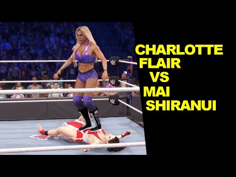 WWE 2K22 Charlotte Flair vs Mai Shiranui - No Holds Barred