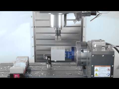 Haas VF-2SS + HRC210 Demo
