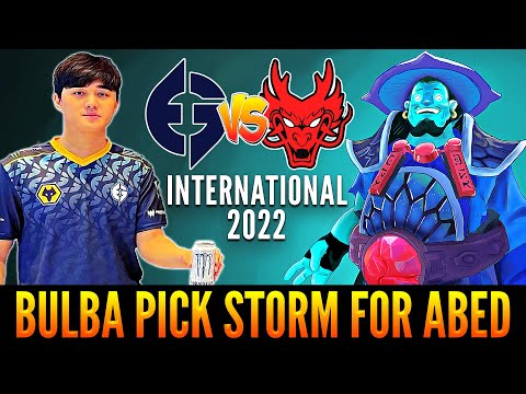 BULBA Last Pick Again STORM SPIRIT For ABED | Evil Geniuses vs Hokori | International 2022 | Dota 2