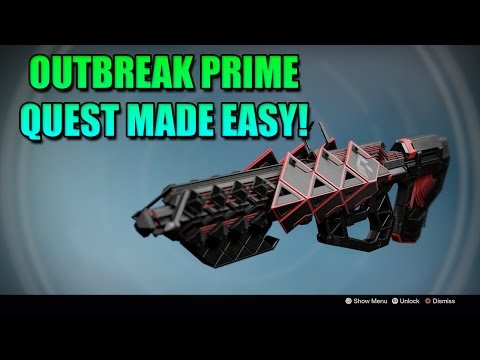 OUTBREAK PRIME QUEST MADE EASY:OUTBREAK PRIME QUEST TIPS! (DESTINY RISE OF IRON)