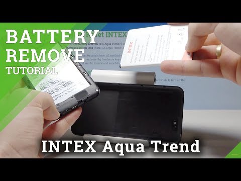 How to Remove Battery in INTEX Aqua Trend - Soft Reset / Force Restart