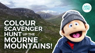 Colour Scavenger Hunt up the Mourne Mountains | A Creative Activity For Kids | Party Create!