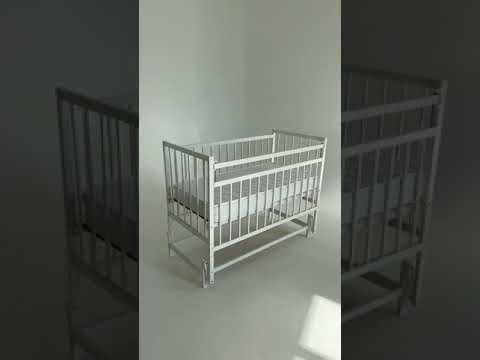 Детская кроватка Промтекс Мини МП белый