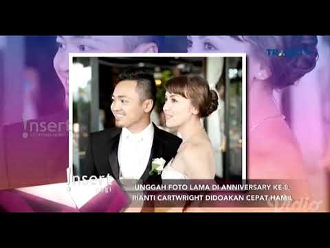 unggah foto lama anniversaryke 8 rianti cartwright di doakan cepat hamil