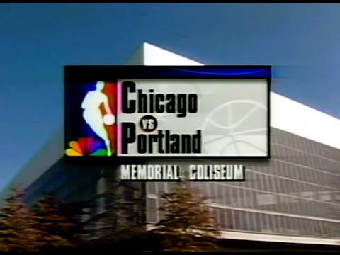Bulls @ Blazers February 1993 (NBA On NBC)