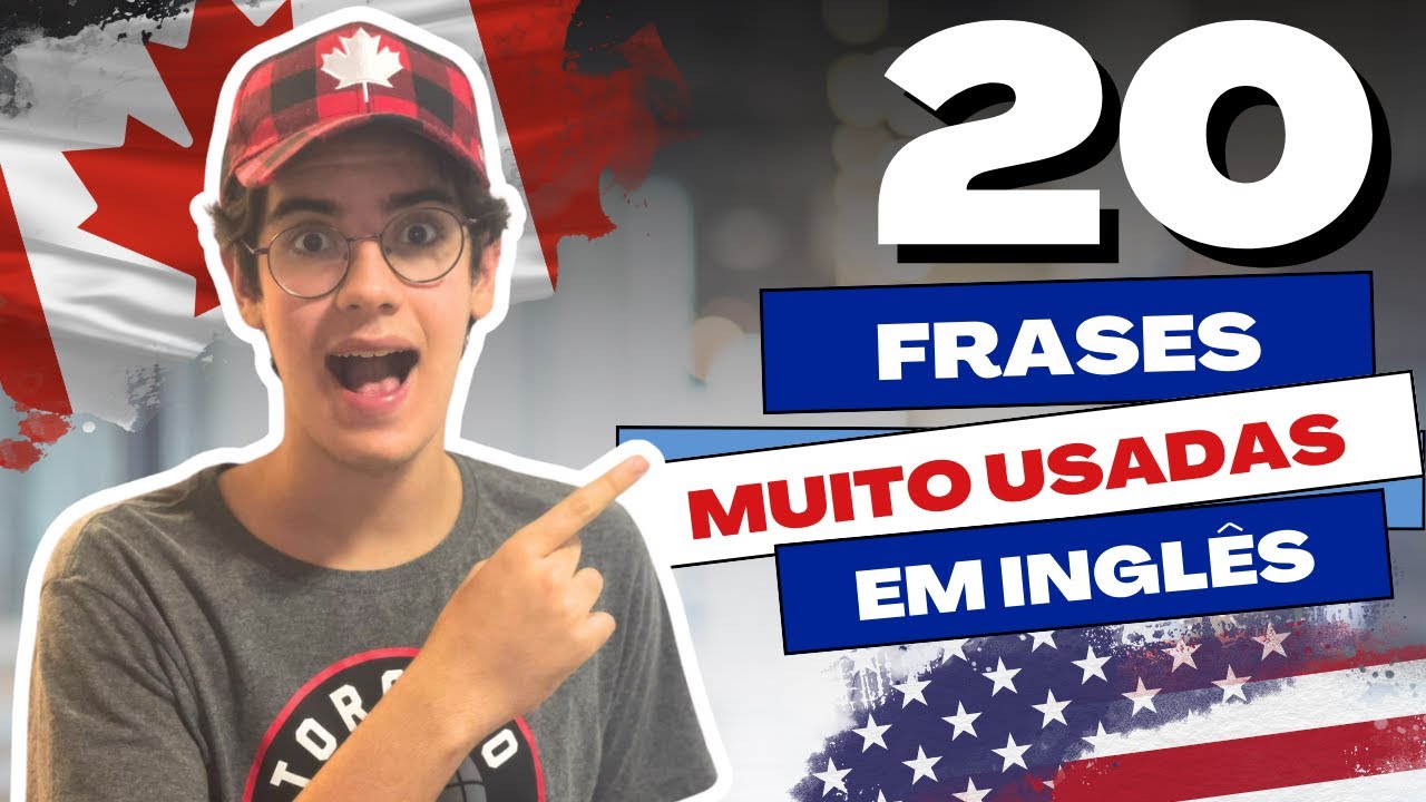 20 FRASES ESSENCIAIS EM INGLÊS | fique FLUENTE mais RÁPIDO | Pedro Maia
