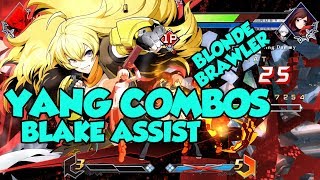 BBTAG - Yang - Combos with inputs
