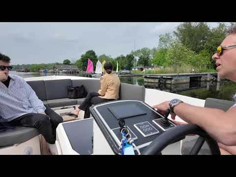 Impressie Demodag elektrisch varen E-werf en Vetus