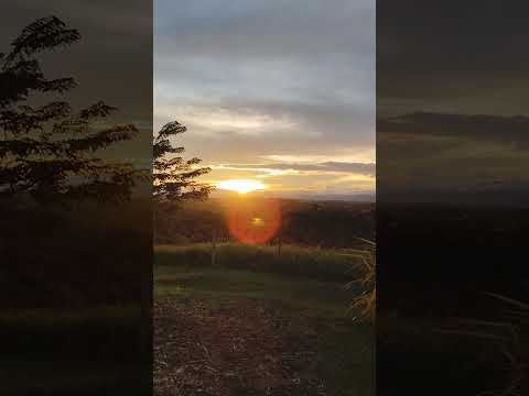 un lindo atardecer en Pereira Risaralda linda vista