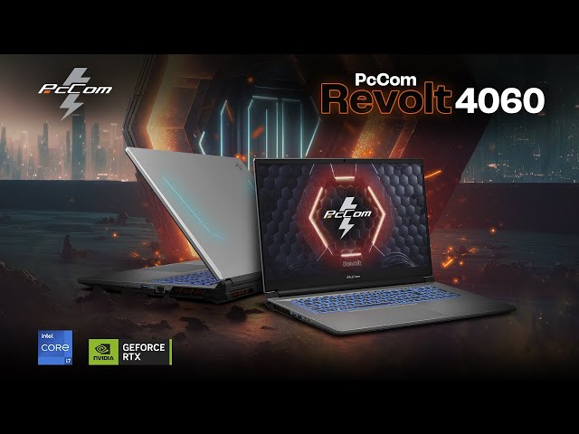 PcCom Revolt 4060 Intel Core i7-13700H/16GB/1TB SSD/RTX 4060/17.3" video