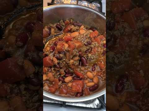 Easy and Quick McCormick chili