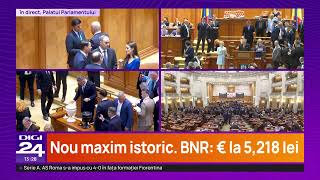 🟣 Moțiunea de cenzură anti-Bolojan, dezbatere în Parlament (IV)
