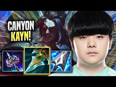CANYON DESTROYING WITH KAYN! - DK Canyon Plays Kayn JUNGLE vs Viego! | Season 2022