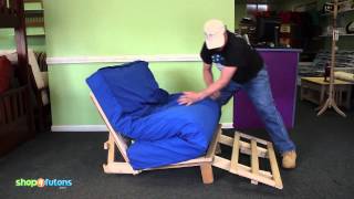 How to Operate a Tri-Fold Futon Lounger