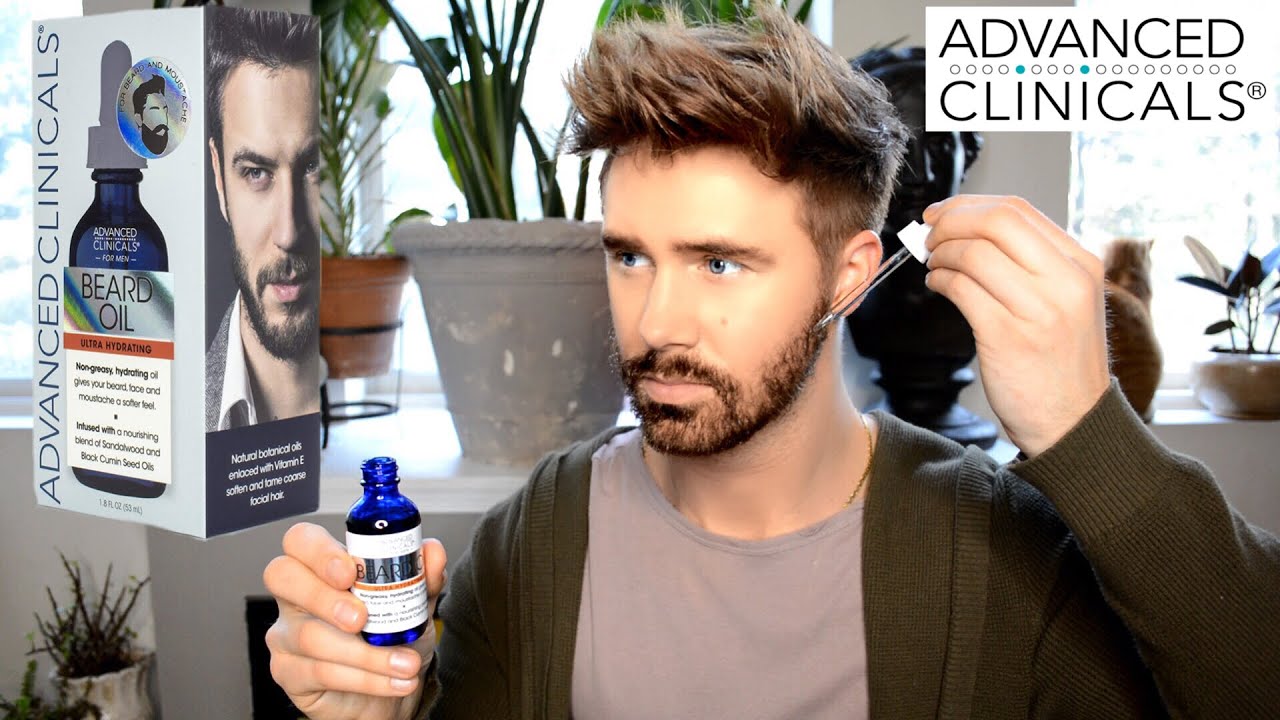 LUXURY BEARD OIL | Advanced Clinical’s: ULTRA HYDRATING BEARD OIL