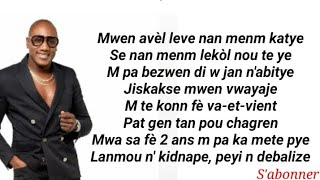 Klass - Lanmou n&#39; kidnappé (Lyrics)