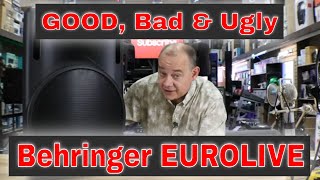 Video thumbnail for I Look at the GOOD and BAD of the Behringer Eurolive B215D by expert island