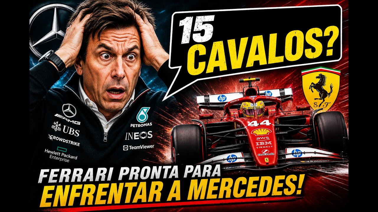 LEWIS FAVORITO? FERRARI PREPARA VIRADA DE JOGO PRA CIMA DA MERCEDES | HORÁRIOS FÓRMULA 1 2026