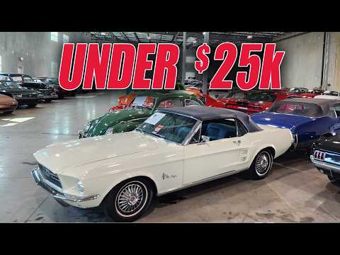 Classic Cars Under 25k