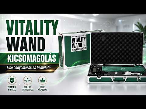 Unboxing videó - Vitality Wand (Hajszárító)