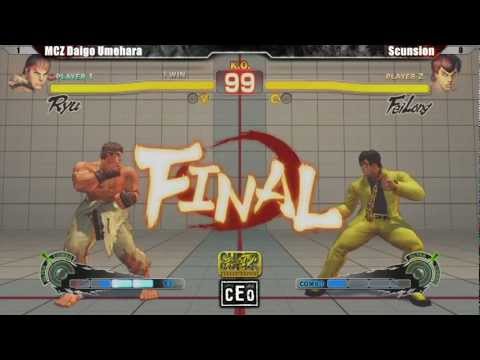 CEO 2012: Daigo Umehara (Ryu) vs Scunsion