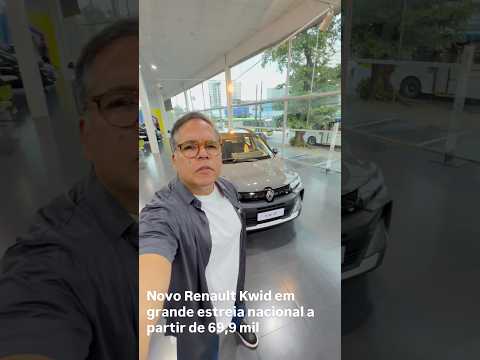 NOVA ESTREIA RENAULT! NOVO KWID A PARTIR DE R$69,9 mil. #renault #renaultkwid