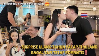 Download lagu SURPRISE ULANG TAHUN PACAR THAILAND GAGAL TAPI TETAP ROMANTIS‼️ mp3
