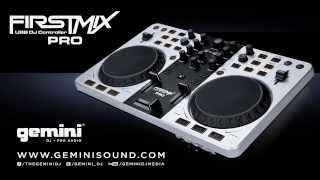 Video thumbnail for Gemini FirstMix PRO Advanced USB DJ Midi Controller Mixer Software Soundcard by ElectroMarket