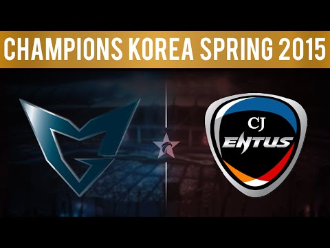SSG vs CJ Game 1, LCK Spring 2015 W10D2,  Samsung Galaxy vs CJ Entus