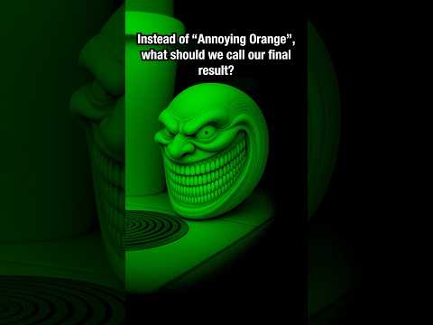 Asking ChatGPT to recreate Annoying Orange 100 times