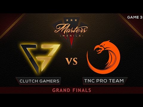 Clutch Gamers vs TNC Pro Team | The Manila Masters | Bo5 | PH Coverage | Game 3