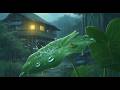 Ghibli Style Rain In Indian Village ️ Peaceful Nature ASMR Monsoon Ambience No Music