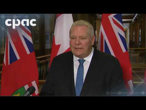 Ontario’s Doug Ford reacts to Trump dispute over Gordie Howe bridge – February 10, 2026
