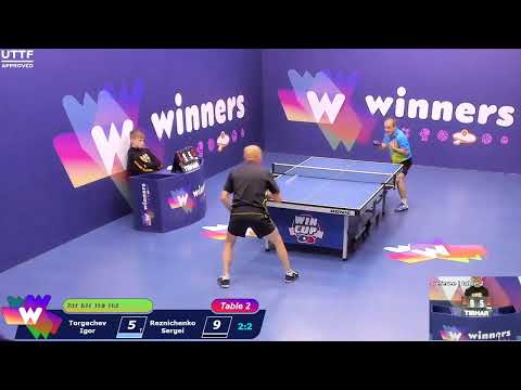 WINners CUP table 2  29.09 Torgachev Igor - Reznichenko Sergei 20:30