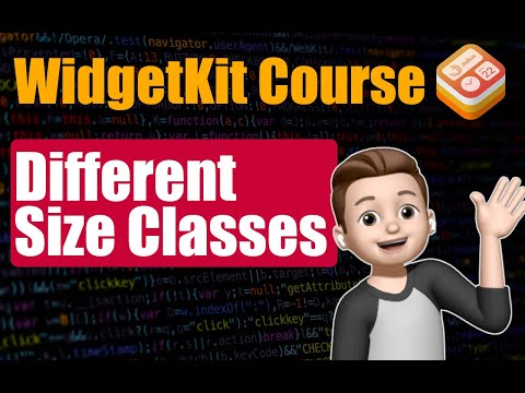 Different Size Classes in Widgets | WidgetKit Course [5]