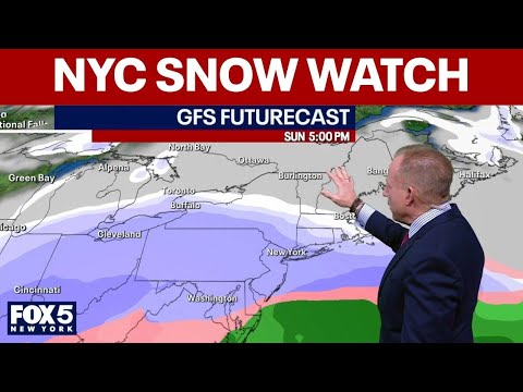 Snow watch for NY, NJ