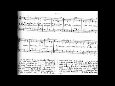 JKS 275b Nepochopiteľné, nesmierne tajomstvo (celá pieseň)