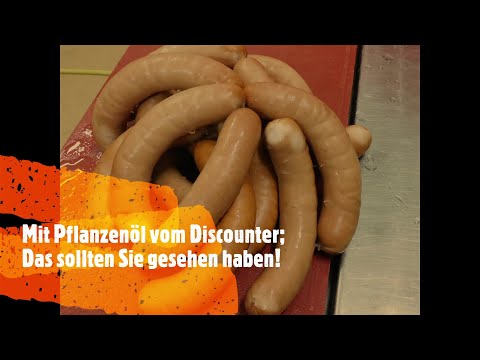 Geflügelwurst mit Pflanzenöl. So wirds gemacht - Profimetzger Ralf.