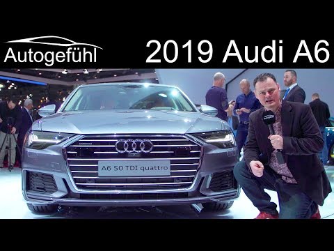 2019 Audi A6 Exterior Interior REVIEW Brian's turn @ Geneva Motor Show - Autogefuehl