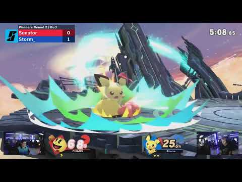 PURE Smash #7 WR2 - Senator (Pac Man) vs. GCU|Storm_ (Pichu)