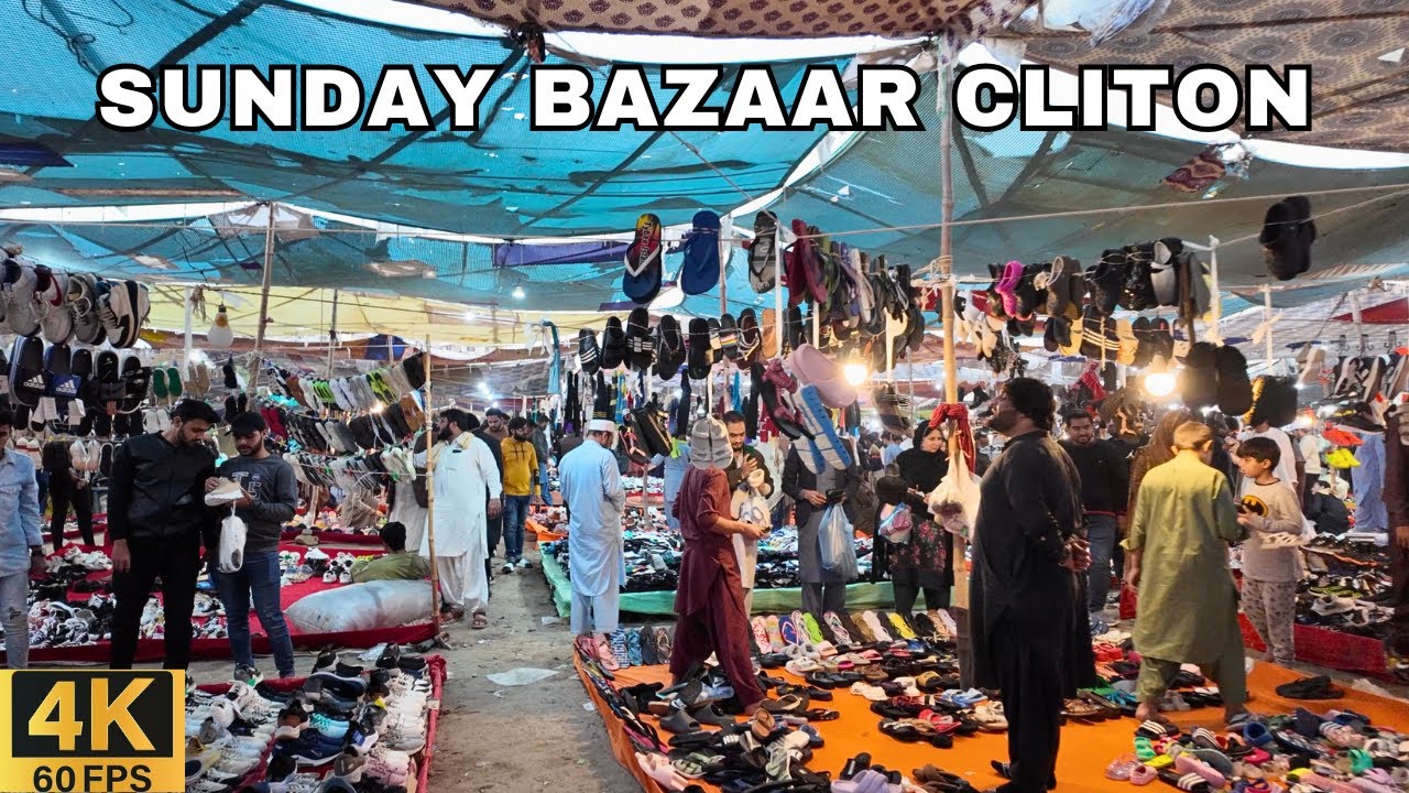 SUNDAY BAZAAR CLIFTON WALKING TOUR 4k - WALKING WITH FRIENDS