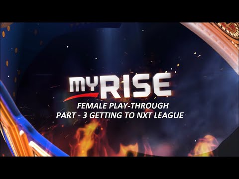 WWE 2K22 My Rise Female Playthrough Part 3 Making It To The NXT.