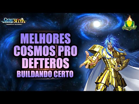 GUIA de COSMOS do DEFTEROS de Gêmeos - Qual a MELHOR forma de BUILDAR? Saint Seiya Awakening