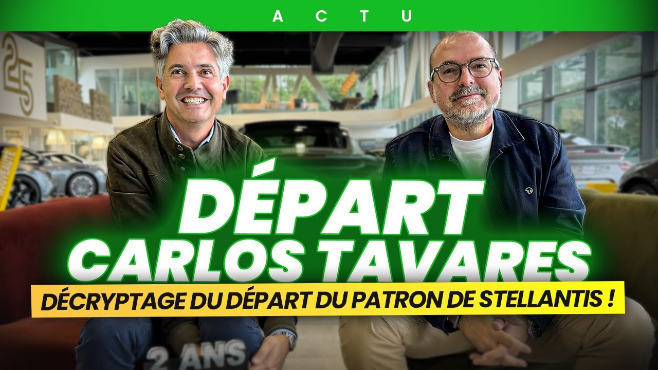 Décryptage sur le départ de Carlos Tavares : quel avenir pour Stellantis ? + reste de l'actu auto