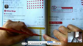 3rd grade GO Math-Lesson 4.3 Multiply with 3 and 6 pages 147-150