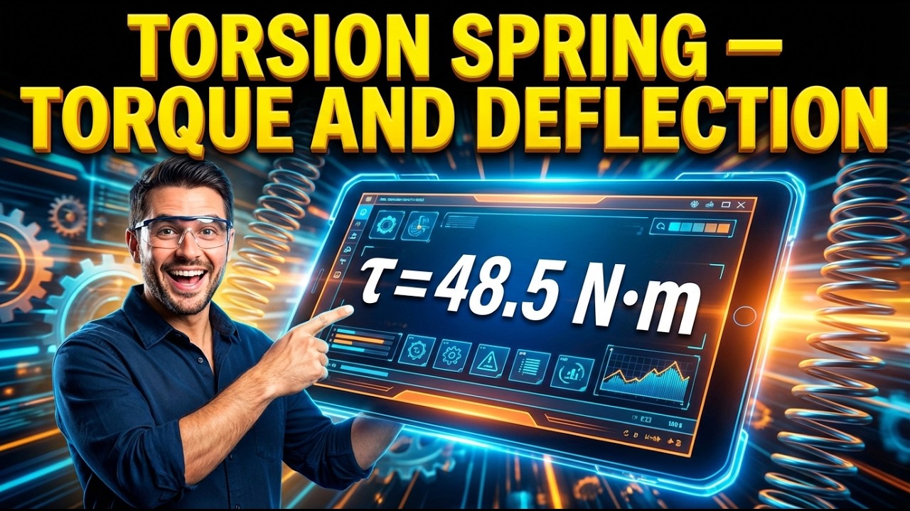 Torsion Spring Calculator — Torque and Deflection