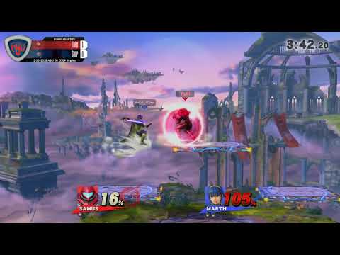 ABU 20: ToFu (Samus) vs. Suop (Marth) - SSB4 Singles Losers Quarters